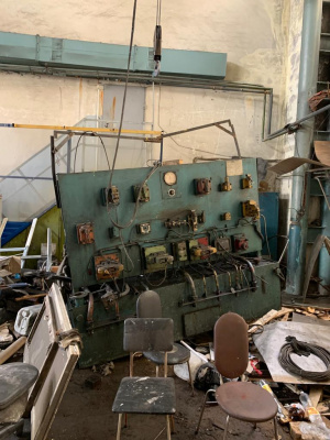 Пресс гидравлический ПА2642 ус.1600 тонн, ПА2638 ус.630 тонн, изотермическая штамповка, титан, лопатка, ПА2646, ДА2238, ДБ2240