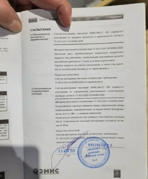 Расходомер массовый Эмис Масс DN150