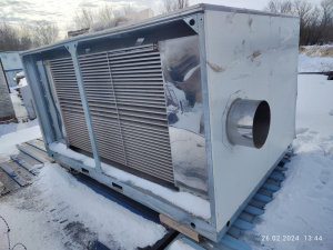 Газовый теплогенератор CARLIEUKLIMA Модель EUGEN B1000 H-HF-N