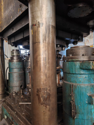 Пресс гидравлический ПА2642 ус.1600 тонн, ПА2638 ус.630 тонн, изотермическая штамповка, титан, лопатка, ПА2646, ДА2238, ДБ2240