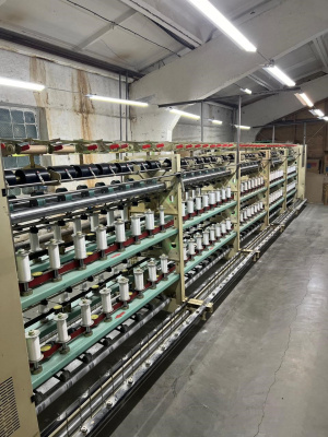 Оборудование по оплетению латекса, спандекса и лайкры текстурированными полиэфирными и полиамидными нитями