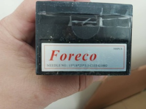 Иглы FORECO для иглопробивных станков, производства иглопробивных нетканых материалов