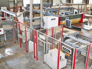 Угловой раскроечный центр с ЧПУ SCHELLING - AH8