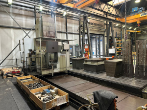 Расточный станок с ЧПУ с плитным настилом TOS VARNSDORF - WD 130