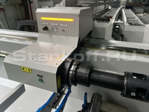 Оптоволоконный лазерный труборез с наклонной головой A16-C/3000 Raycus 5-Axis и полуавтоматической системой погрузки