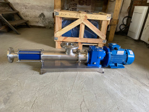 Насос винтовой ОНВ 1-00 для перекачивания сметаны