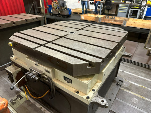 Расточный станок с ЧПУ с плитным настилом TOS VARNSDORF - WD 130