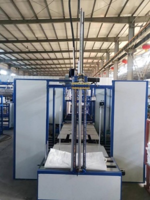 Автоматическая машина для складывания и упаковки биг-бегов