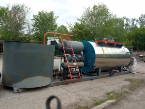 Промышленный паровой котел WNS2-1.25-Y(Q)