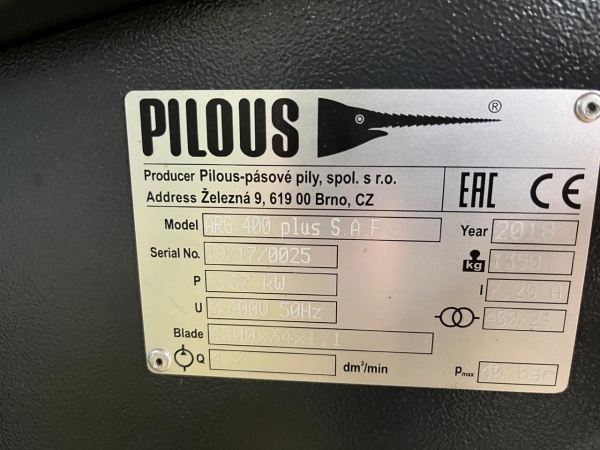 Станок полуавтоматический маятниковый ARG 400 plus S.A.F