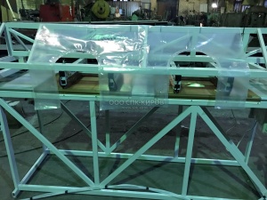 Станок для производства суспендированных вкладышей в биг-беги