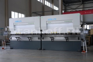 Тандемный листогибочный пресс KRRASS PBS110/3200 TANDEM 4 axis