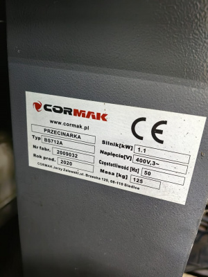 Ленточнопильный станок Пила BS712A Cor mak