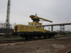 Автодрезина ДГКу-5 (дрезина грузовая крановая универсальная)