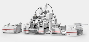 Линия ламинирования полипропиленовой ткани