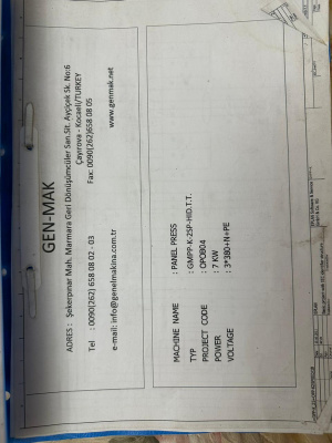 Линия для производства стеклопакетов, с панельным прессом
