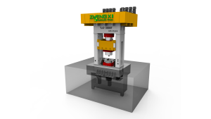 Гидравлический пресс для закрытой ковки