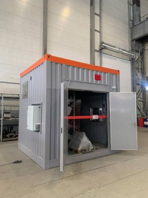 Дизель генератор в контейнере ДВС Lister Petter