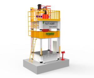 Гидравлический пресс четырёхколонный