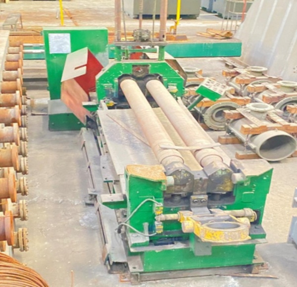 Машина листогибочная трехвалковая ИБ2216 (вальцы)