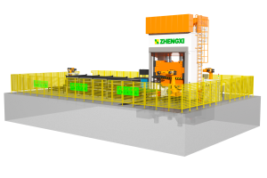 Автоматическая линия формовки композитных материалов