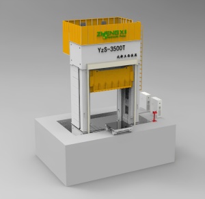 Гидравлический пресс для глубокой вытяжки листового металла