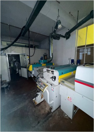 СТАНОК АВТОМАТИЧЕСКОГО НАНЕСЕНИЯ ЛАКОКРАСОЧНЫХ МАТЕРИАЛОВ