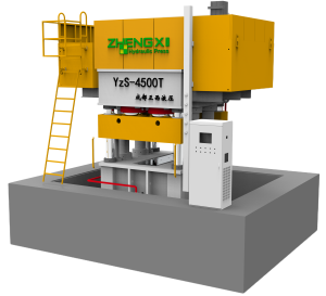 Гидравлический пресс для тиснения дверей