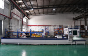 Оптоволоконный лазерный труборез с наклонной головой A16/3000 Raycus 5-Axis