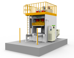Гидравлический пресс для формования углеродного волокна