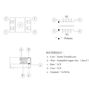 Линейный электрический фильтр SMD SF0905472YLB
