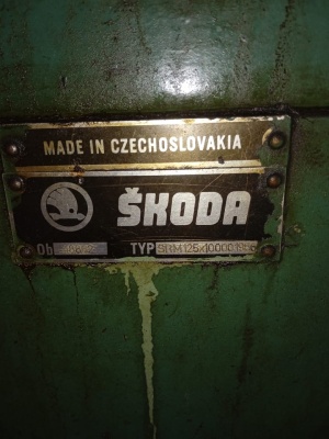 Токарный станок SKODA SRM-125x10000 (РМЦ10000)