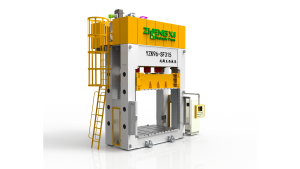 Гидравлический пресс для производства элементов интерьера автомобилей