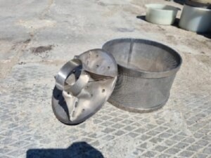 Формы для сыра, круглые, нержавеющие, диаметр 27 см