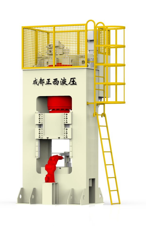 Гидравлический пресс для экструзионного формирования