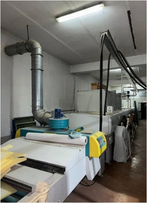 СТАНОК АВТОМАТИЧЕСКОГО НАНЕСЕНИЯ ЛАКОКРАСОЧНЫХ МАТЕРИАЛОВ