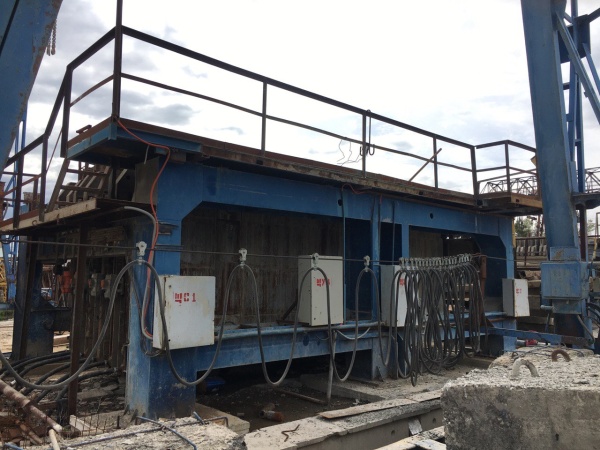 Кассетная установка СМЖ для производства стеновых панелей