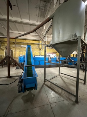 Линия мойки и гранулирования полиэтилена/полипропилена (производительность: 500 кг/ч)