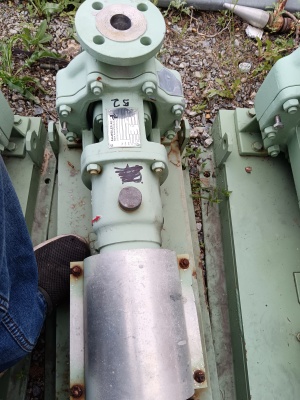 Нефтяной насос ALLWEILER CGA-Tg 32-160 с хранения