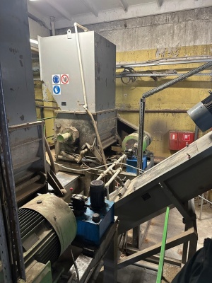 Линия мойки и гранулирования полиэтилена/полипропилена (производительность: 500 кг/ч)