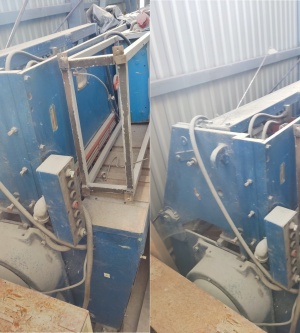 Ножницы гильотинные кривошипные НК3418