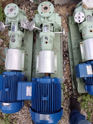 Нефтяной насос ALLWEILER CGA-Xg 32-200 с хранения