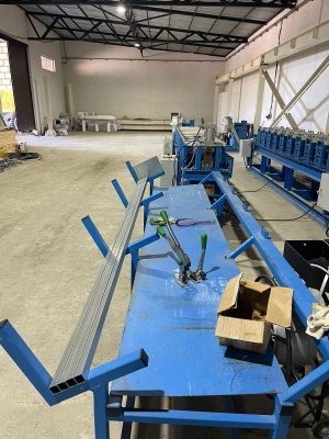 Линия производства направляющего профиля гипсокартона 27х28