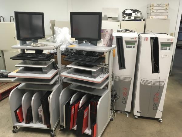 Оцифровщик, дигитайзер Agfa CR 35-X