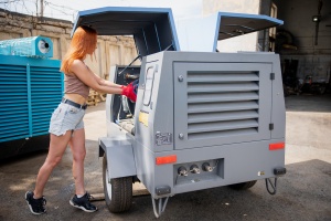 Дизельный компрессор Borey55-7