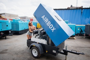 Дизельный компрессор Atlas Copco 5 м3