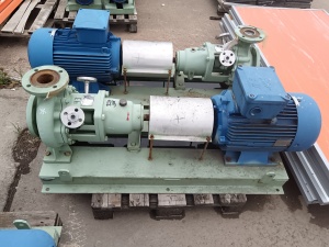 Нефтяной насос ALLWEILER CGA-Gg 65-200 с хранения