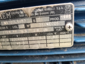 Нефтяной насос ALLWEILER CGA-Xg 32-250 с хранения