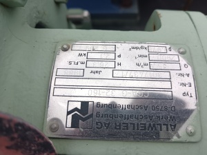 Нефтяной насос ALLWEILER CGA-G 32-160 с хранения