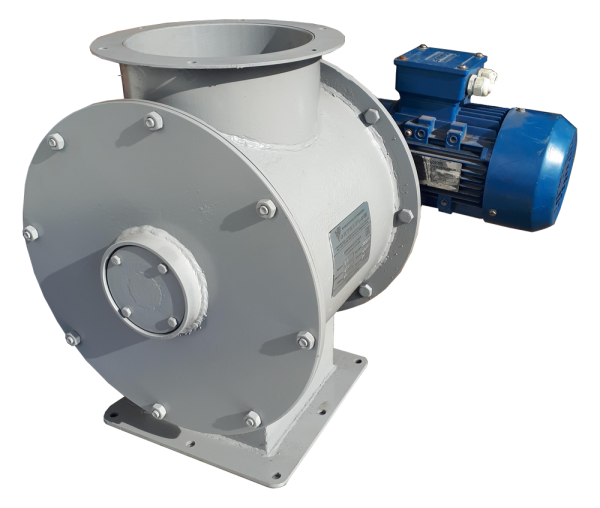 Шлюзовый питатель для циклонов и бункеров